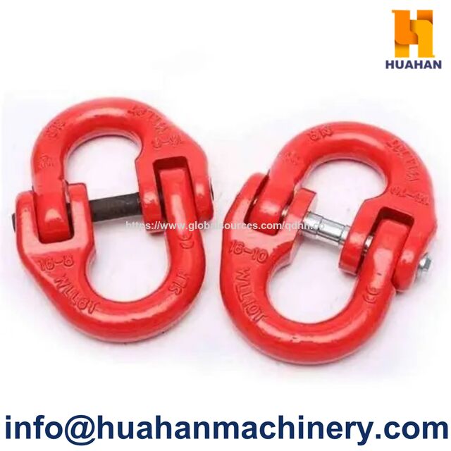 Connect/Link様 リクエスト 3点 まとめ商品 Drop Forged G80 Connecting Link Us Type A337 Alloy Steel Red