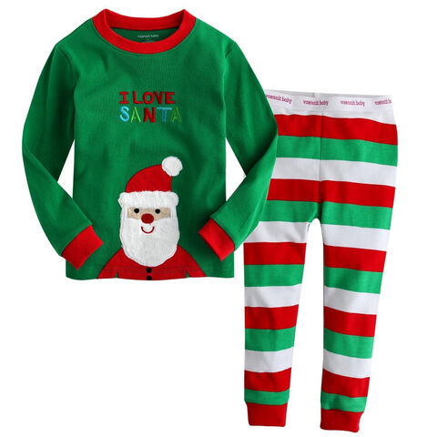 Weihnachtsschlafanzüge für Babys mit weiß-grünem Rentierdesign. Perfekt für Großhändler und Distributoren. for sale at factory direct price