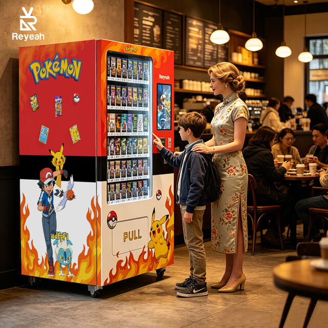 Commercial Standing Ip Card Vending Machine For Poke Mon Trading Cards ...