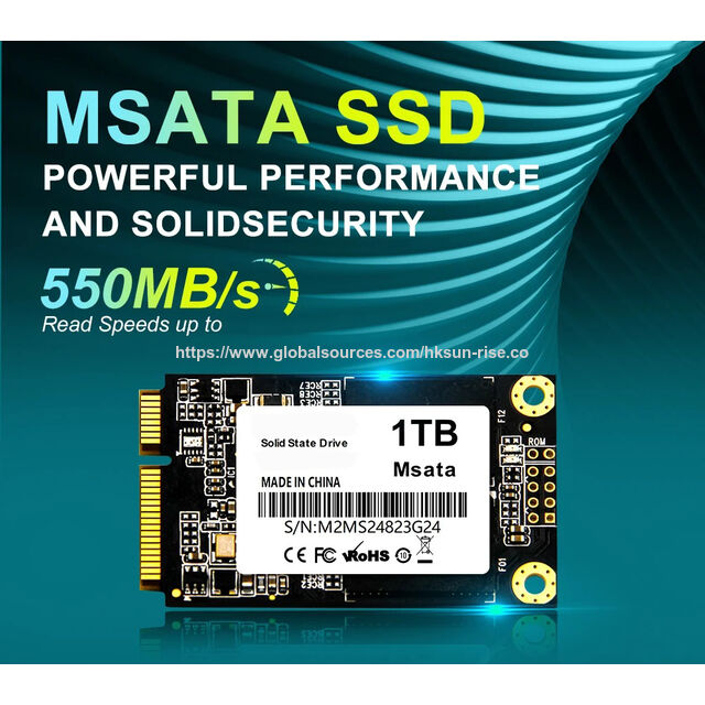 mSATA SSD 128GB 256GB 512GB 1TB 2TB Mini SATA3 Interne Solid State Festplatte für HP Laptop PC for sale at factory direct price