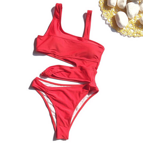 OEM welcome Summer Sexy Solid Print Swimming Wear teens in skimpy bikinis for sale at factory direct price