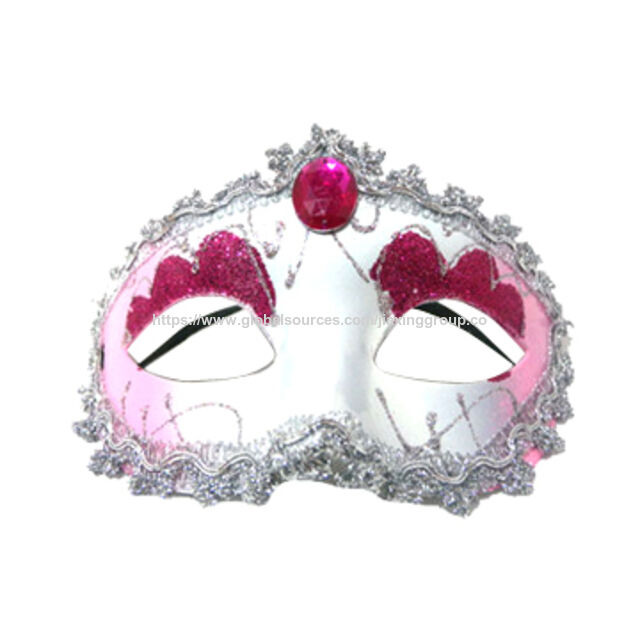 Máscara de Mascarada Blanca al por Mayor - Máscara Veneciana para Fiestas y Eventos for sale at factory direct price