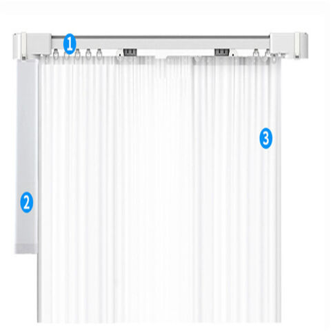 Cortina elétrica inteligente para varanda com abertura e fecho automático, em promoção for sale at factory direct price