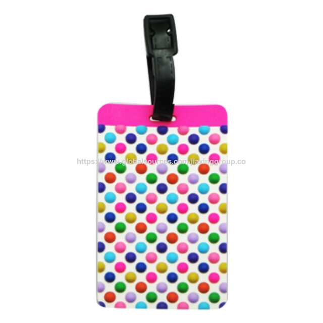 Étiquette de Bagage, Commandes OEM et Conceptions Personnalisées Bienvenues, Fabriqué en PVC Souple