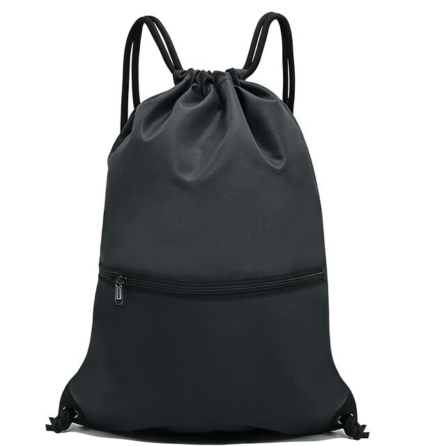 Mochila con cordón, mochila deportiva para gimnasio para hombres y mujeres, viaje ligero