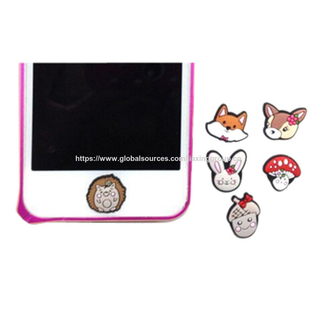 Stickers Boutons Animaux en Silicone Promotionnels, Souples et Personnalisables