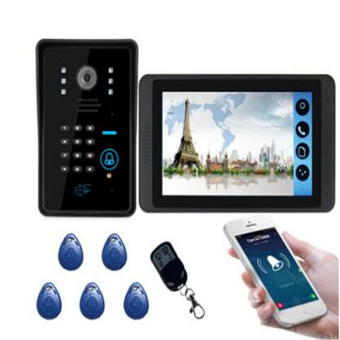 Sonnette Vidéo avec Interphone et Fonctions de Télécommande