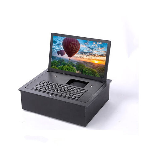 Support de Moniteur LCD Relevable de Table Populaire pour Audio et Vidéo Professionnels