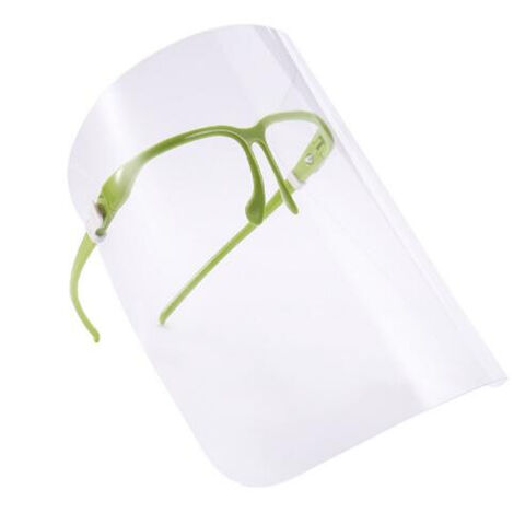 Masque de protection pour animaux de compagnie avec écran facial, mousse confortable, anti-buée, avec monture de lunettes