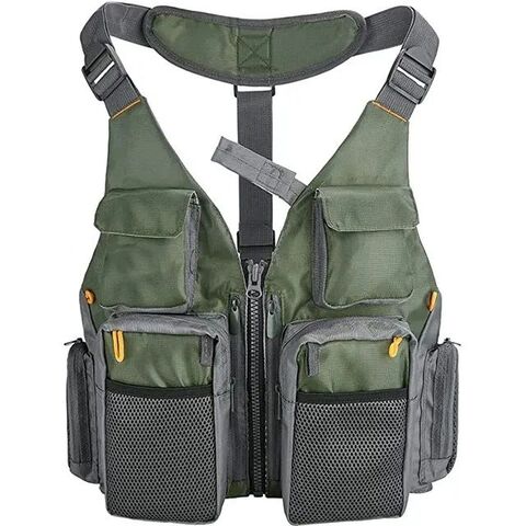 Porte-appâts en maille pour ceinture de pêche homme
