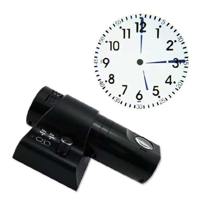 Horloge de Projection Rotative Silencieuse avec Télécommande pour Bureau for sale at factory direct price