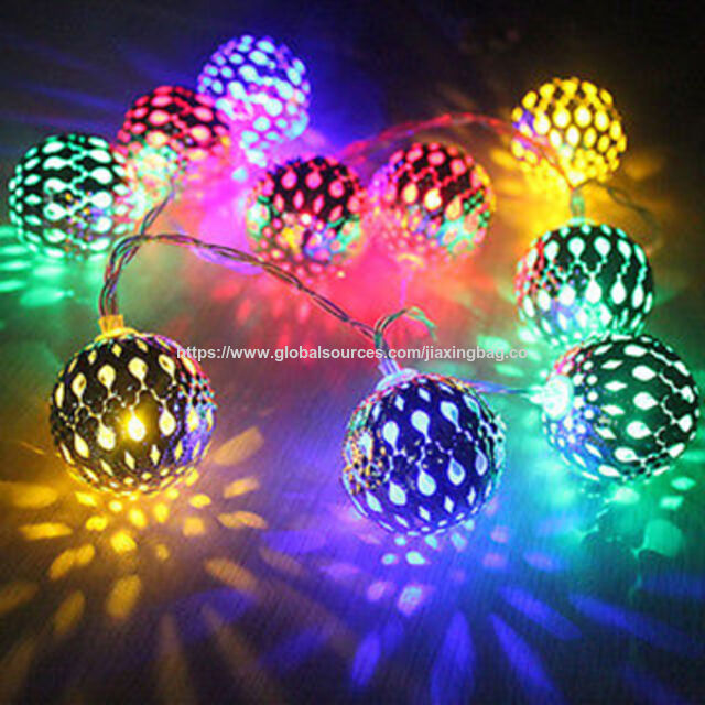 Guirlande lumineuse solaire pour jardin, Noël, fête, célébration, avec marquages CE/RoHS