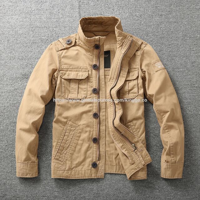 Vente d'usine Veste de travail matelassée d'hiver pour hommes, veste tactique en coton respirant avec plusieurs poches à outils for sale at factory direct price