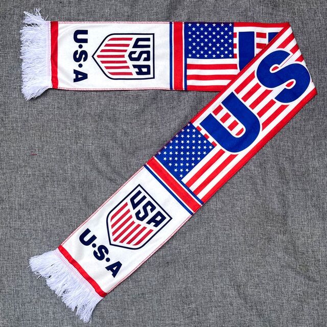 Écharpe de supporter de football pour jour de match, écharpes de pays pour la Coupe du Monde - Mexique, États-Unis, Canada, Brésil, Portugal, Argentine, Pays-Bas - Super Usine