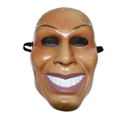 Venta al por mayor máscara de Purga de sonrisa masculina personalizada de Halloween, máscara de miedo personalizada for sale at factory direct price