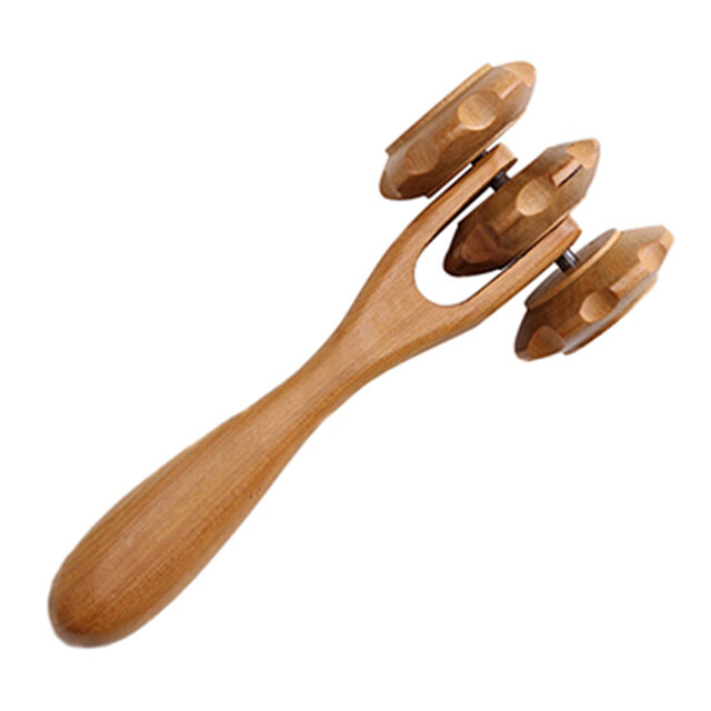 Rodillo Masajeador Manual de Madera Multifunción para Cuello, Vientre y Espalda for sale at factory direct price