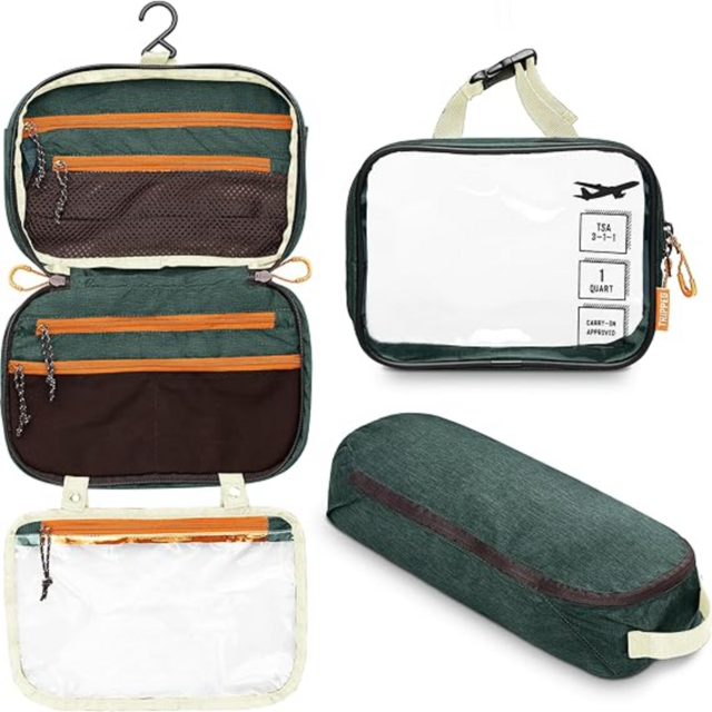 china toiletry bag travel Carrywell (Not Made In China) For Men, Shaving Kit, Organizer Dopp Kit, Interior Compartments and Pockets For Toiletries and Accessories, Black : Beauty & Personal Care New Roots China Airlines Premium