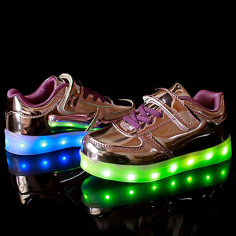Neue modische Weihnachts-LED-Schuhe für Kinder mit Licht