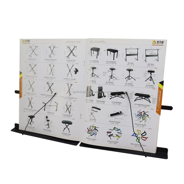 Soporte Metálico Plegable para Libros, Portátil para Lectura de Partituras Musicales for sale at factory direct price