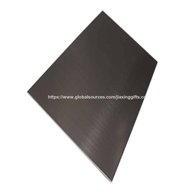 Painéis de Aço Inoxidável com Cor PVD Preto Escovado for sale at factory direct price