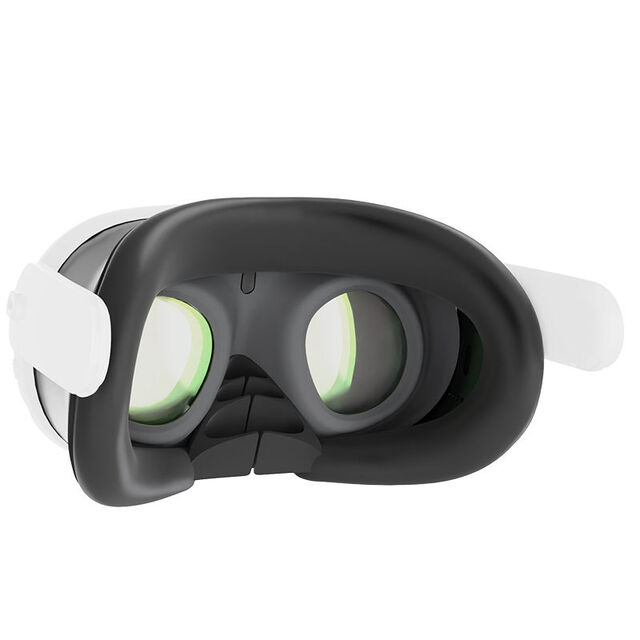 Cubierta de Silicona para Meta Quest 3, Máscara VR Anti Fugas de Luz