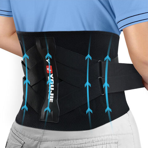 Soporte Lumbar Transpirable de 7 Varillas para Descompresión de Cintura para Hombres y Mujeres for sale at factory direct price