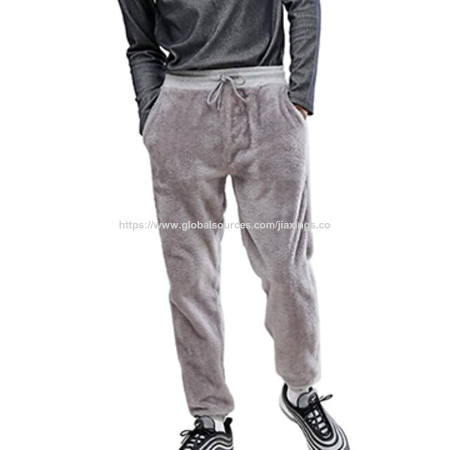Retro Fleece Casual Jogginghose für Herren for sale at factory direct price