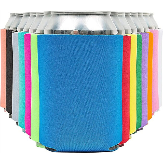 14 Piezas Fundas Enfriadoras de Latas de Cerveza, Fundas Aislantes Suaves para Latas de Refresco, Cerveza y Botellas de Agua