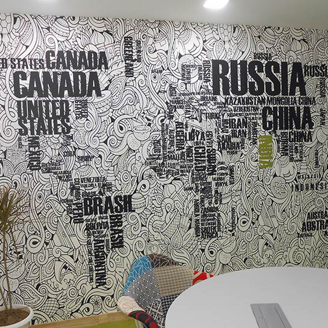 Pegatina de Vinilo Adhesivo Personalizada para Pared con Impresión Digital for sale at factory direct price