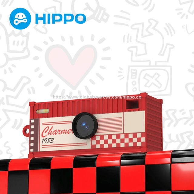 Vintage Mini-Digitalkamera 1080P, Mini-Kettenkamera, Kawaii-Taschenkamera mit Filter, Digitalkamera mit Fülllicht for sale at factory direct price