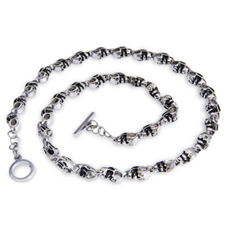 Peças de corrente de joia em aço inoxidável polido for sale at factory direct price