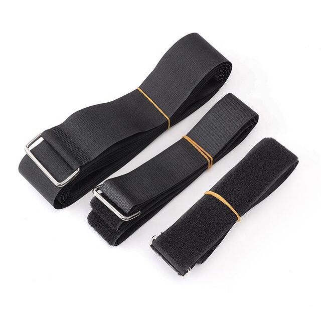 Maßgeschneiderte schwarze Klettbänder für Drohnenakkus, Fahrradbefestigungen und Mehrzweck-Befestigungen for sale at factory direct price