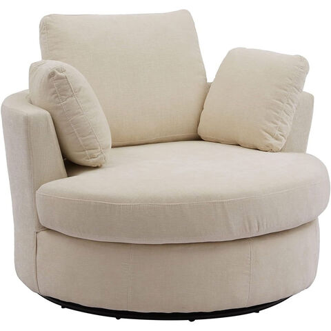 Sillas auxiliares compactas de esponja con densidad de cojín y base giratoria for sale at factory direct price