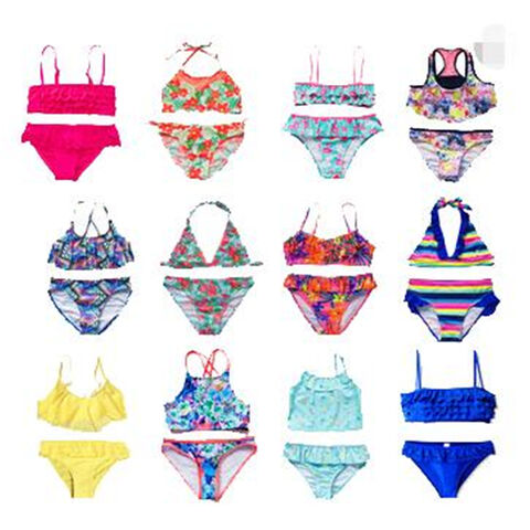 OEM Willkommen Zweiteiliger Badeanzug für Mädchen - Sommer Bikini Sets Kinder Badebekleidung, Schönes Bademode