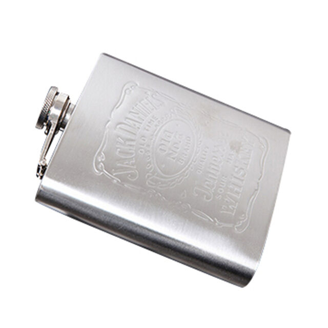 Hochwertiger, modischer Metall-Flachmann