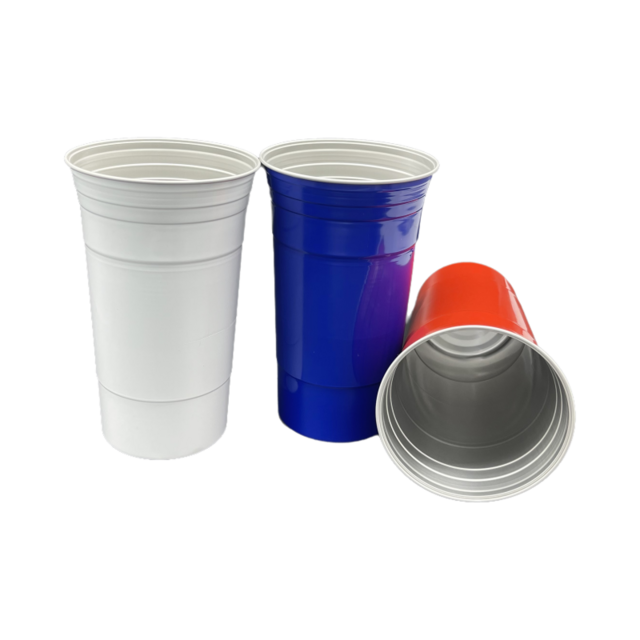 Gobelet Jetable Écologique en Aluminium pour Boissons de Barbecue
