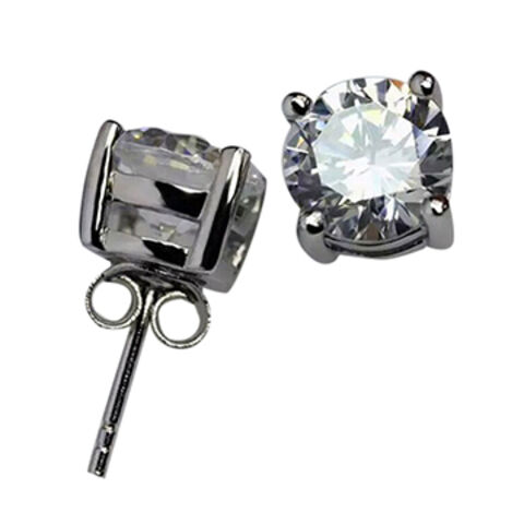 Anting Stud Klasik CZ 925 untuk Wanita for sale at factory direct price