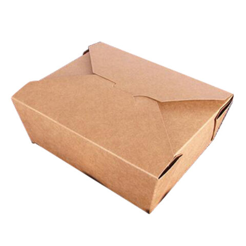 Boîte à Lunch en Papier de Haute Qualité et Nouveau Design