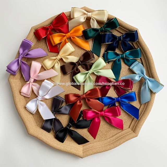 Cinta adhesiva de doble cara lista para usar, en forma de lazo, en caja de regalo; cinta decorativa para empaques de bodas y accesorios de bricolaje for sale at factory direct price