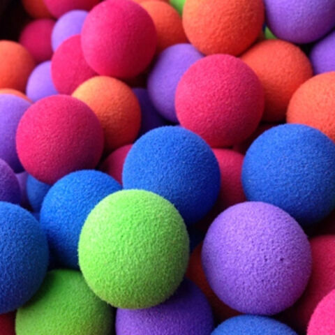Pelota de Espuma Ecológica para Juguetes en Varios Colores for sale at factory direct price