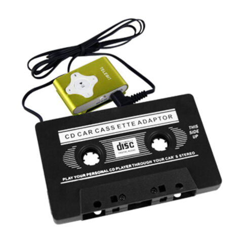 Leitor de MP3 de Fita Cassete para Carro, Pedidos OEM são Bem-vindos