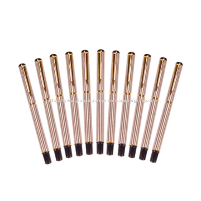 قلم ترويجي معدني مجاني مع شعار مخصص for sale at factory direct price