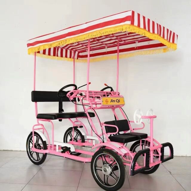 Bicicleta Tándem para Padres e Hijos de Acero de Alto Carbono