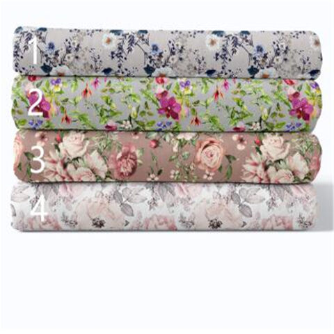 Bunte Bio-Liberty-Stoff mit individuellem Druck, 100 % Baumwolle, Preise für Kinderbekleidung