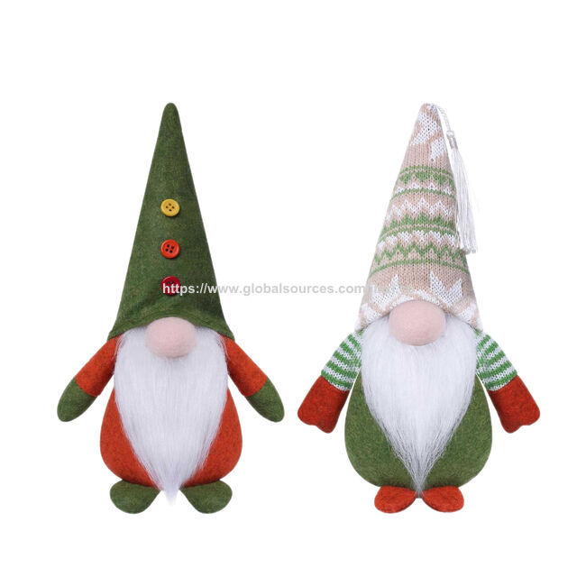 Faceless Christmas Elf Gnome Doll with Reindeer for Holiday Home Decoration for sale at factory direct price