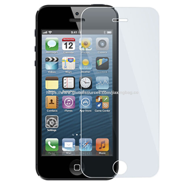 Protetores de Tela de Vidro Temperado para iPhone 5/5s/5c: Protetores de Tela de Vidro Temperado Colorido para a Série iPhone 5 for sale at factory direct price