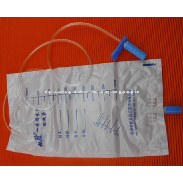Poche à Urine Médicale Jetable Haut de Gamme, Disponible pour les Commandes OEM