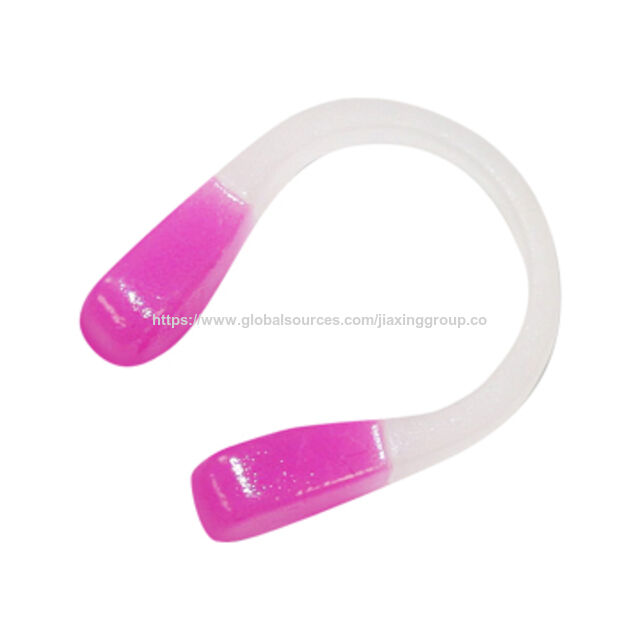 مشبك أنف للسباحة من السيليكون مع حزام ناعم قابل للتعديل for sale at factory direct price