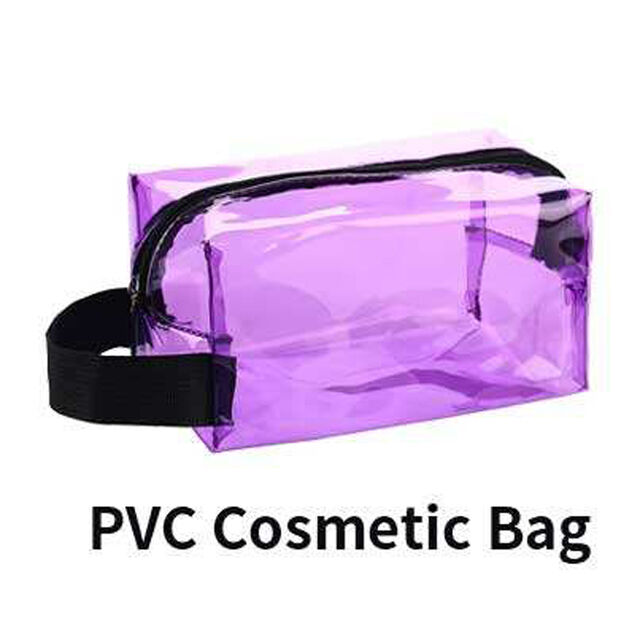china pvc travel makeup bag Hushee 4 Pcs Clear Nylon for Women Gifts Preppy Cosmetic Bag Toiletry Zipper Pouch Waterproof Storage Organizer Pouch for Women(Mini) : Beauty & Personal Care Bag has multiple external pockets Clear Plastic PVC Cosmetic Travel