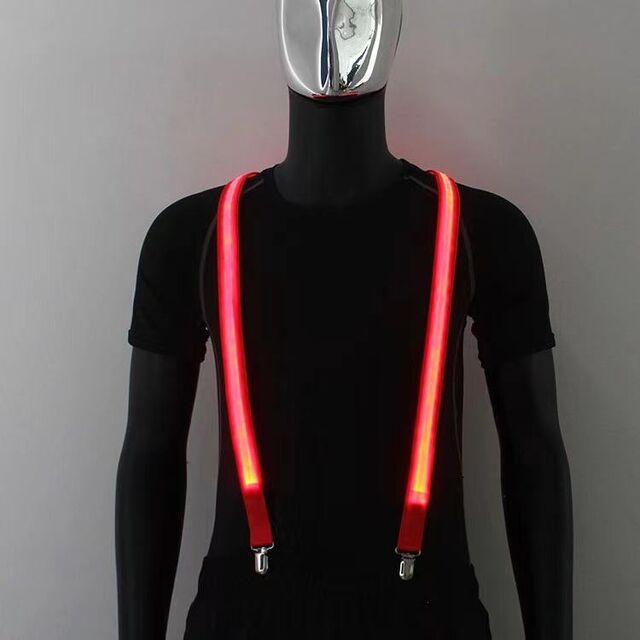 Tirantes LED Ajustables Personalizados para Fiestas Rave - Ilumina tu Evento for sale at factory direct price